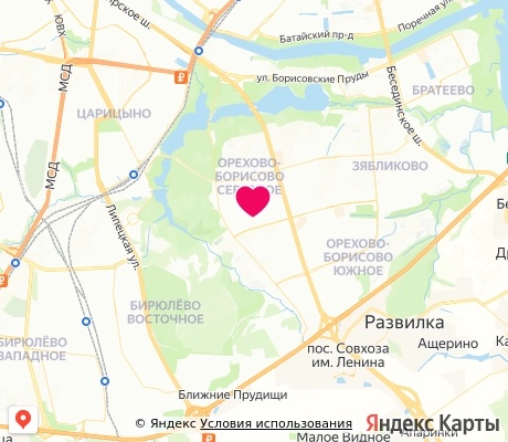 На карте