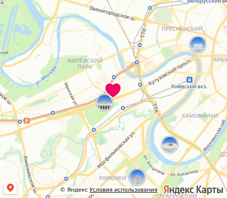 На карте