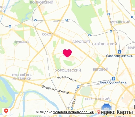 На карте
