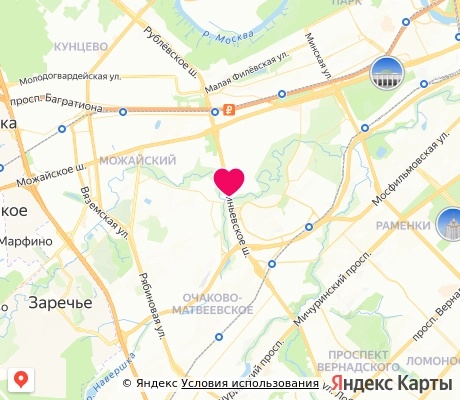 На карте