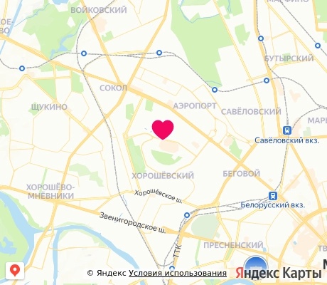 На карте