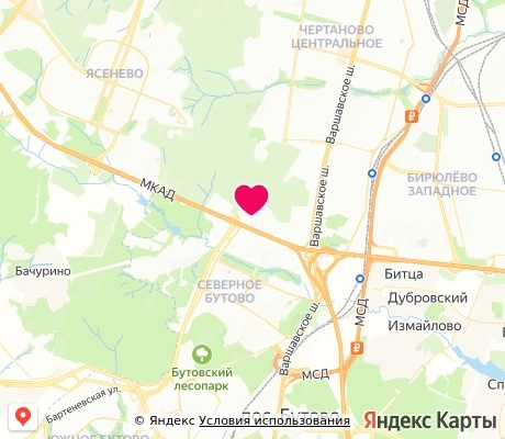 На карте