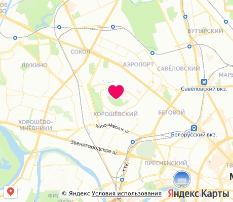 На карте