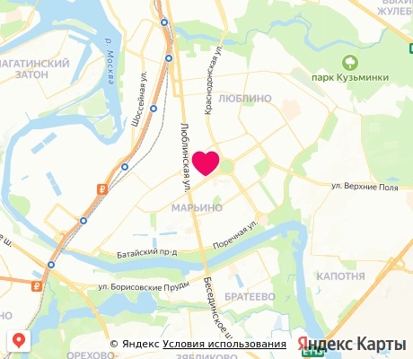 На карте