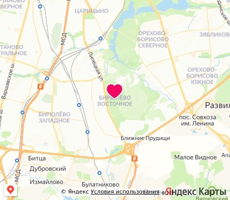 На карте