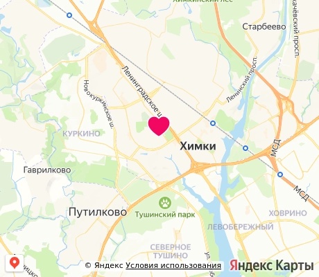 На карте