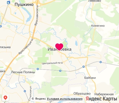 На карте