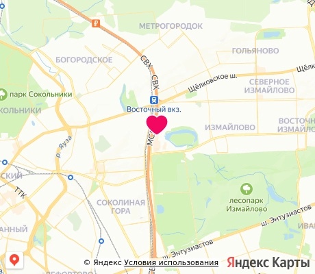 На карте