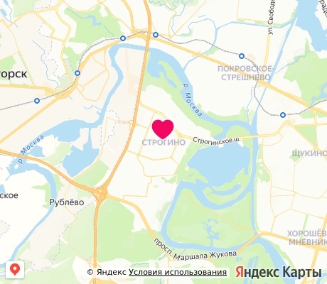 На карте