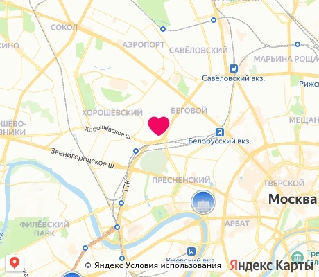 На карте