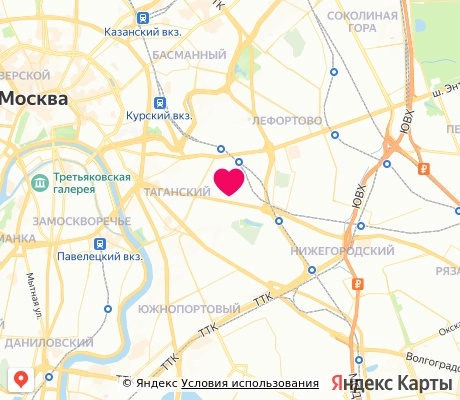 На карте
