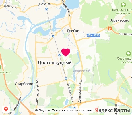 На карте