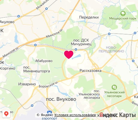 На карте