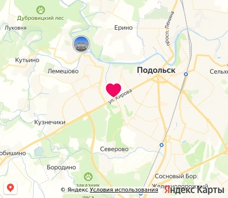 На карте