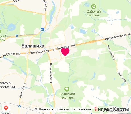 На карте