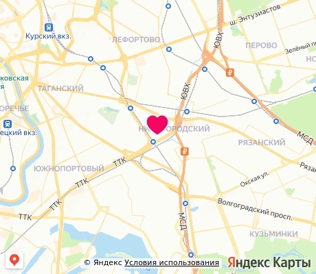 На карте