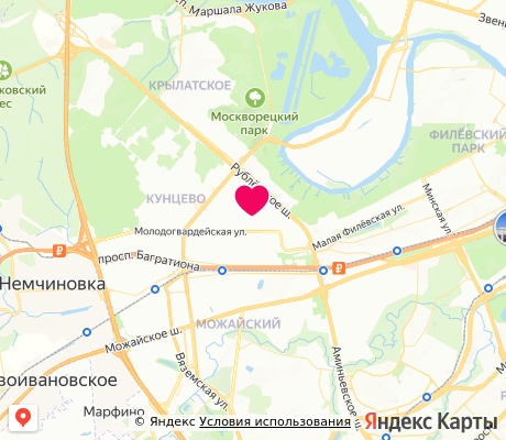 На карте