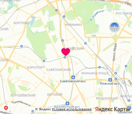 На карте