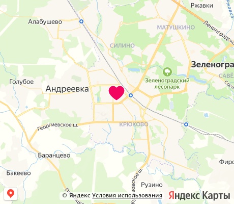 На карте