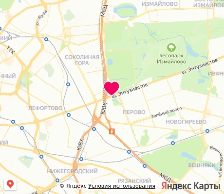 На карте