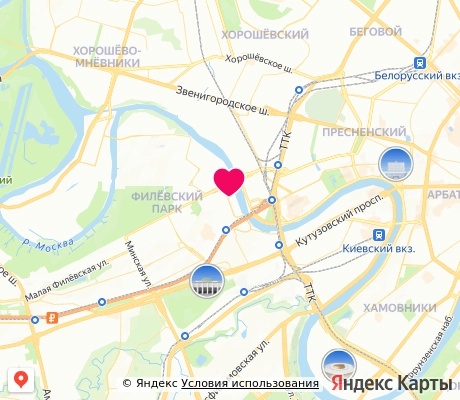 На карте