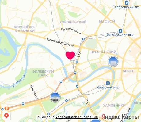 На карте