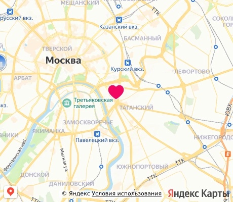 На карте