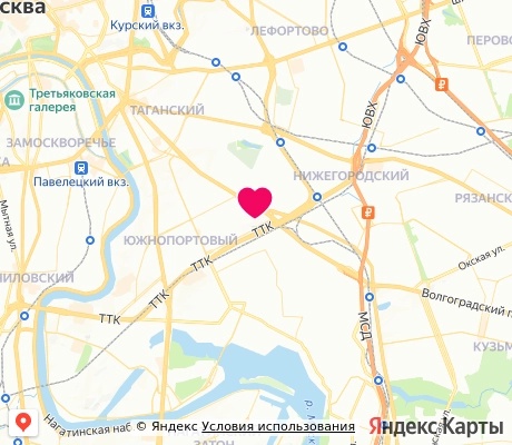 На карте