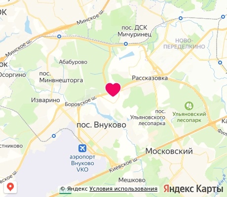 На карте