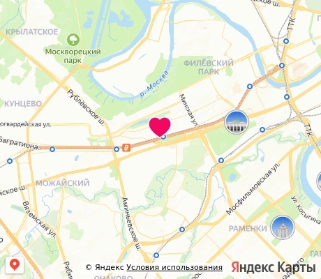На карте