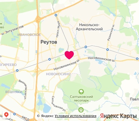 На карте