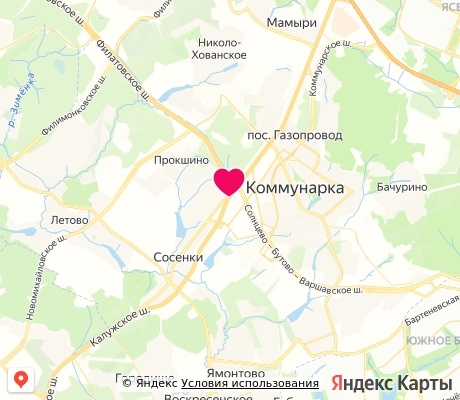На карте