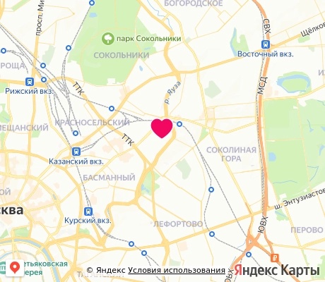 На карте
