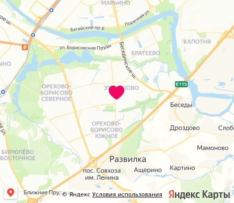 На карте