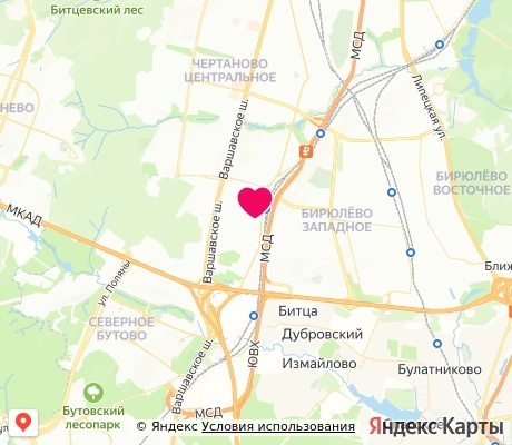 На карте