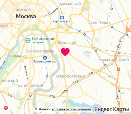 На карте