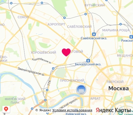 На карте