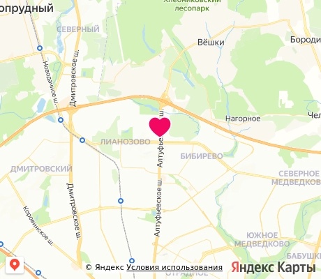 На карте