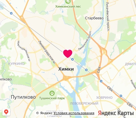 На карте