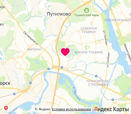 На карте