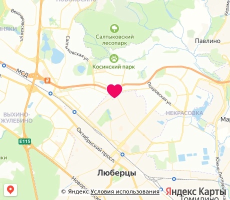 На карте