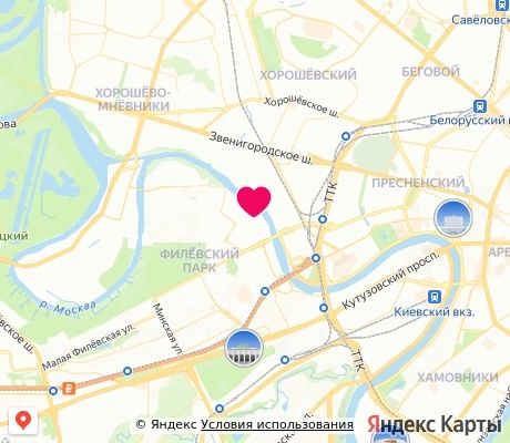На карте