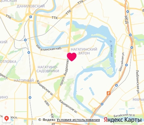 На карте