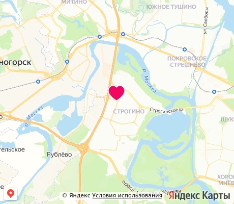 На карте