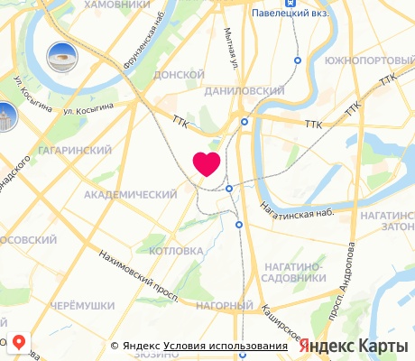 На карте