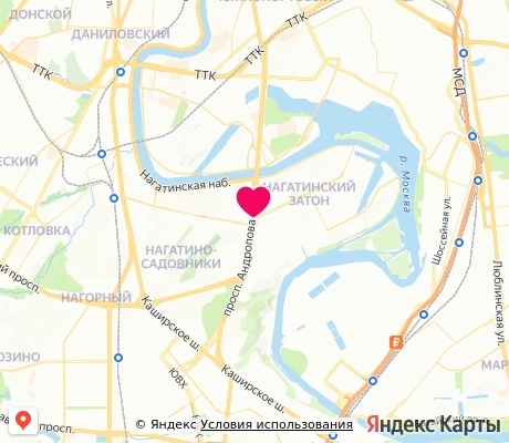 На карте