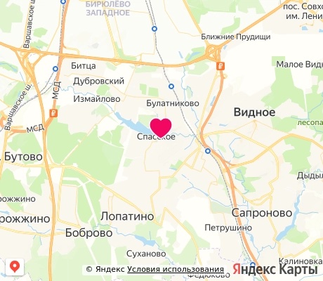 На карте