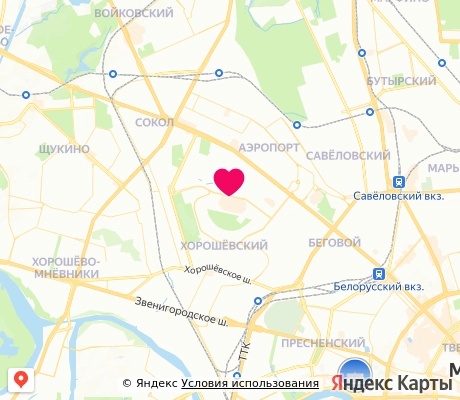 На карте