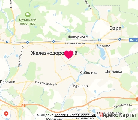 На карте