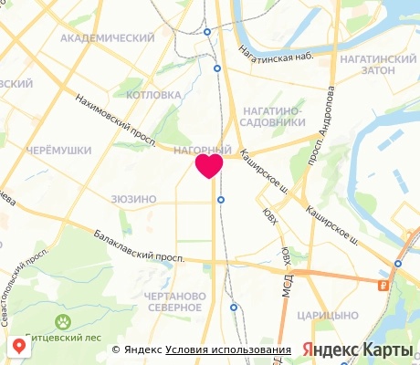 На карте